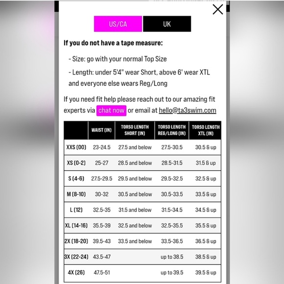 TA3 Hi Cut Plungey Black One-Piece Swimsuit NWT L REG / LONG - Picture 6 of 6